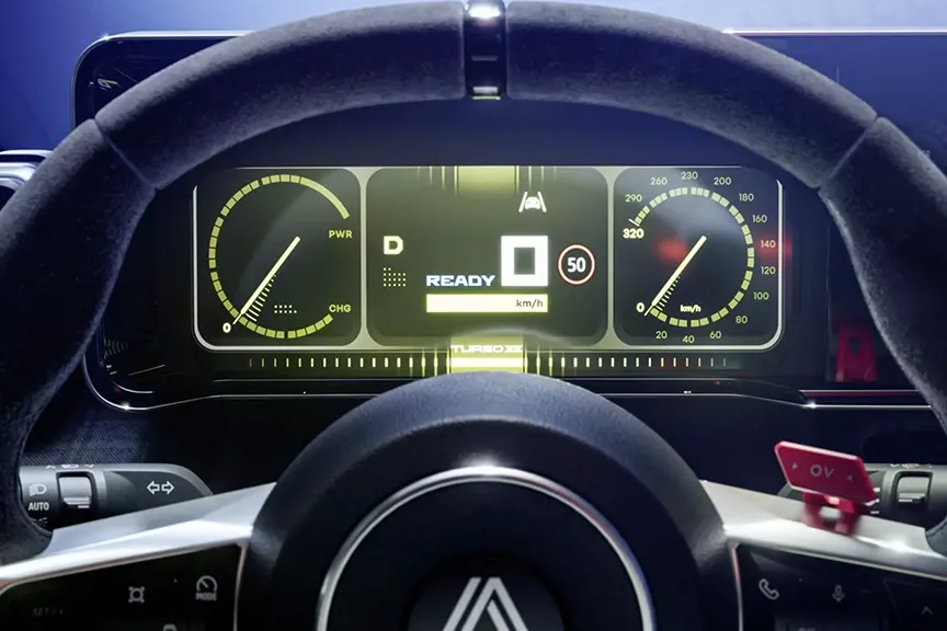 Cadrane de bord inspirate de R5 Turbo și Turbo2